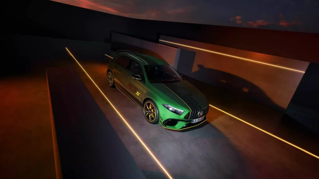 El Mercedes AMG A45 S Se Viste Del Exclusivo Color Green Hell