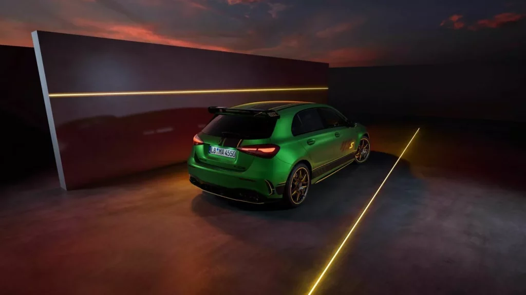 El Mercedes AMG A45 S Se Viste Del Exclusivo Color Green Hell