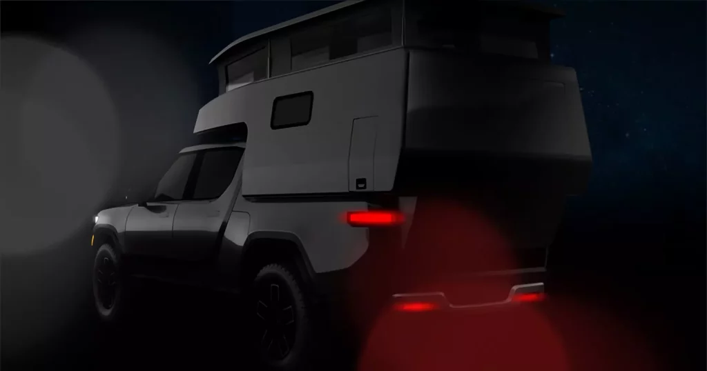 2023 EarthCruiser pick-up eléctricos. Imagen teaser.