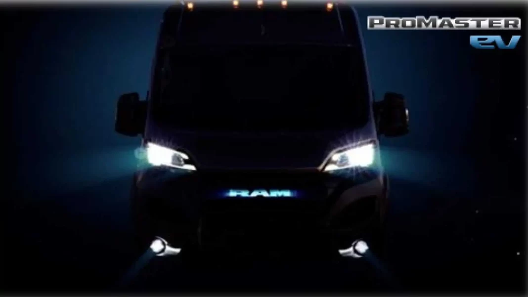 2023 RAM ProMaster EV. Imagen portada.