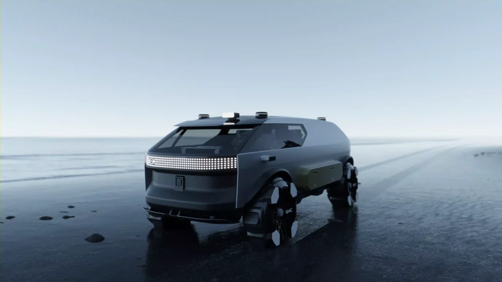 2023 GAC Van Life Concept. Imagen estática frontal.