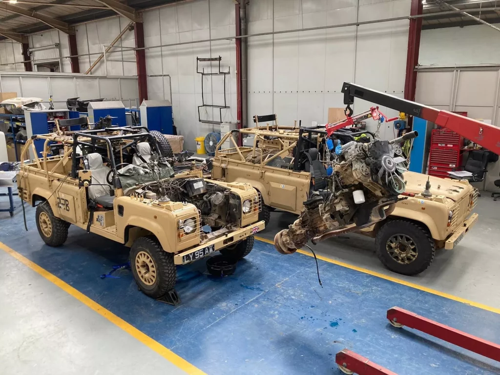 2023 Land Rover Defender EV British Army 2 Motor16