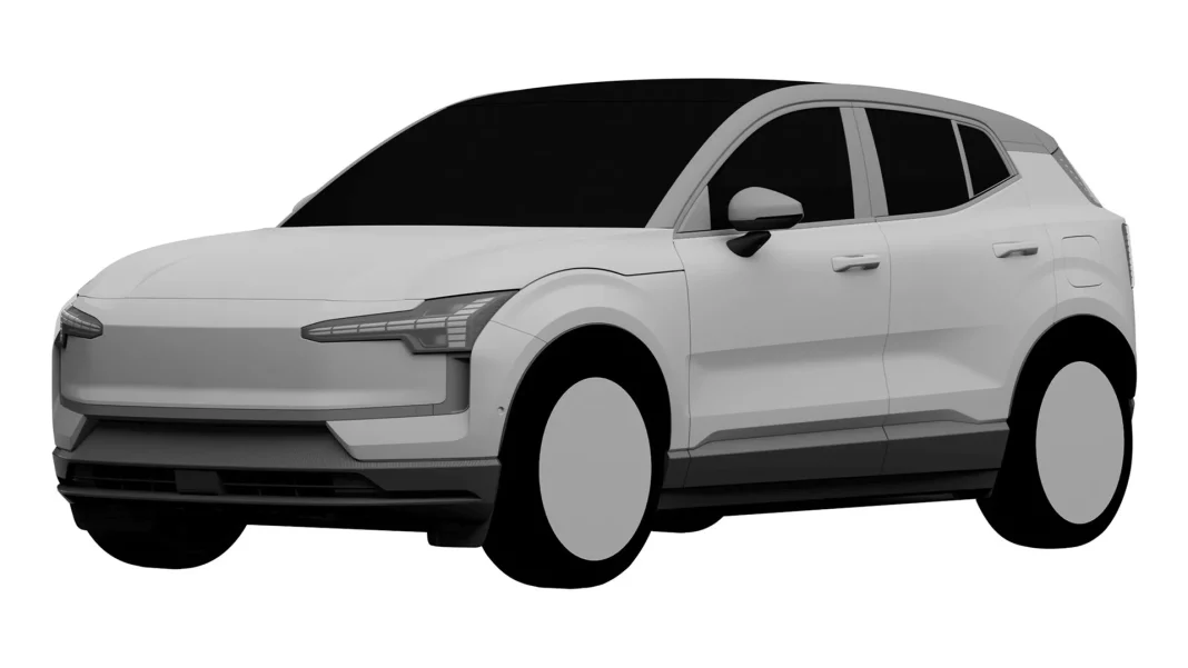 2023 Volvo EX30. Imagen portada patente.