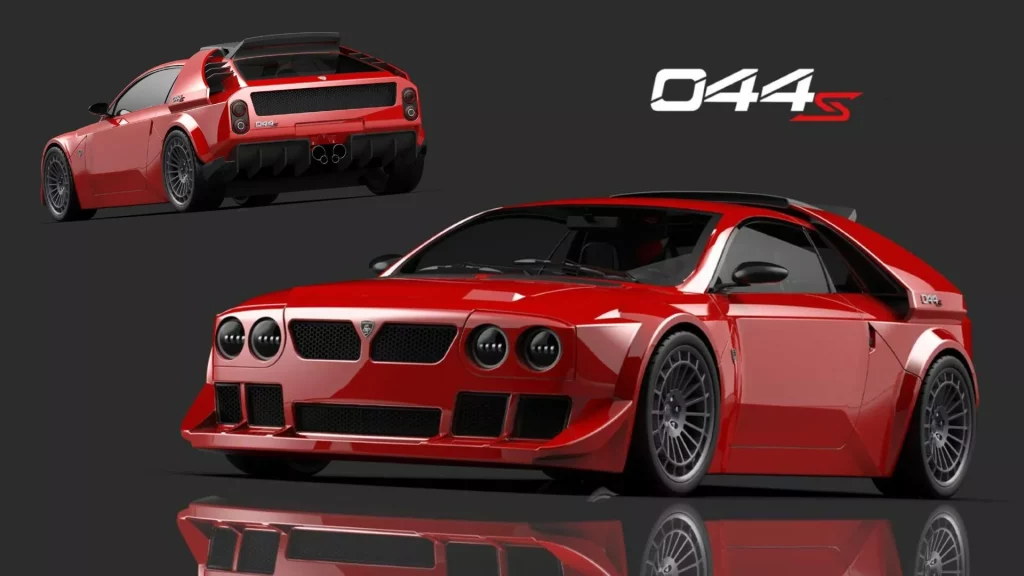 2023 Grassi 044S Lancia Delta S4 Stradale. Imagen estudio.