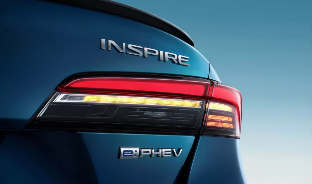 2023 Honda Inspire China. Imagen detalle emblema.