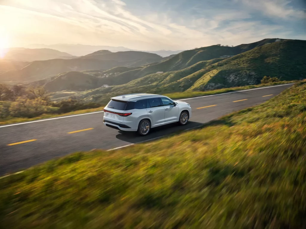 2023 Lexus TX. Imagen movimiento trasero.