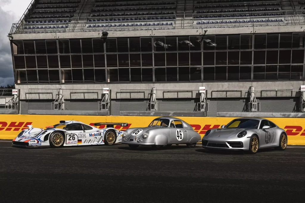 2023 Porsche 911 Le Mans Centenaire Edition. Imagen 356 SL y 911 GT1.