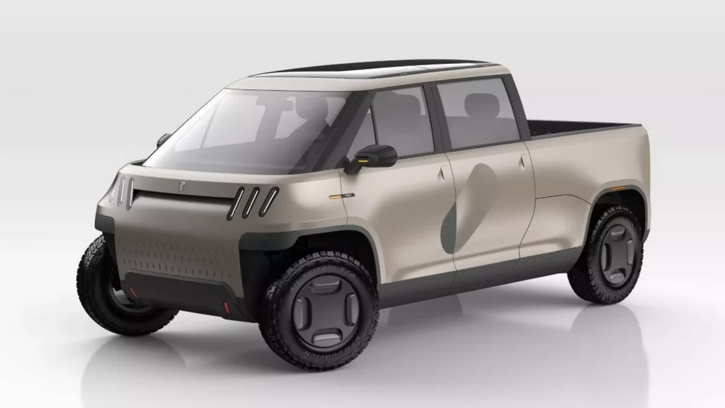 2023 TELO Truck Concept. Imagen estudio.