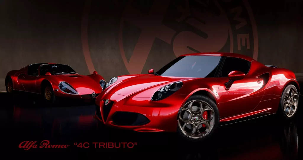 2023 Alfa Romeo 4C Designer's Cut. Imagen Tributo.