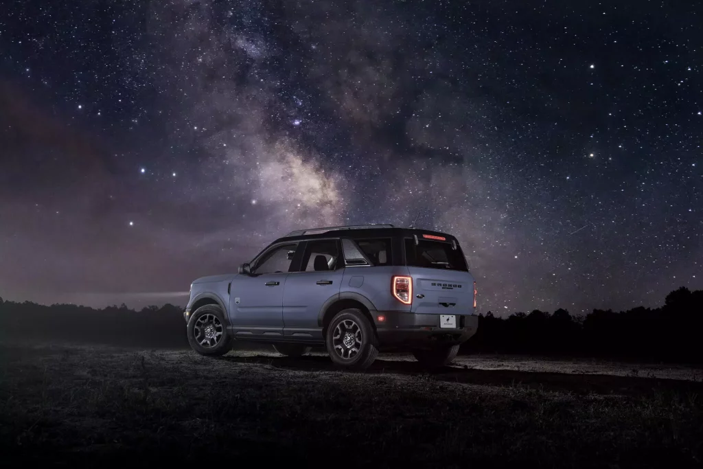 2023 Ford Bronco Sport Black Appearance. Imagen trasera.