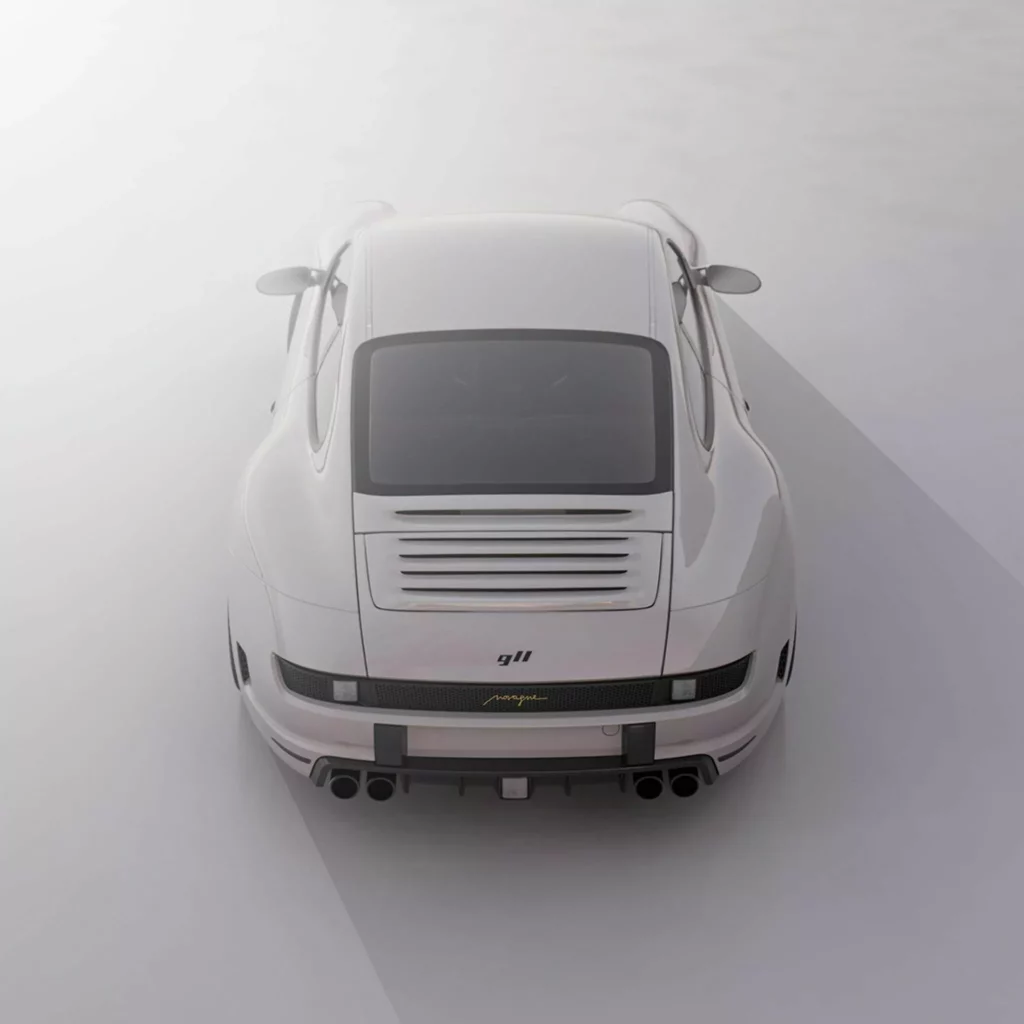 2023 Edit G11 Porsche 911 997. Imagen estática trasera.