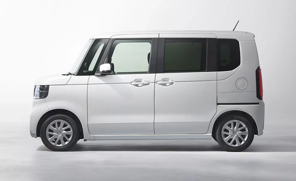 2023 Honda N-Box. Imagen silueta.