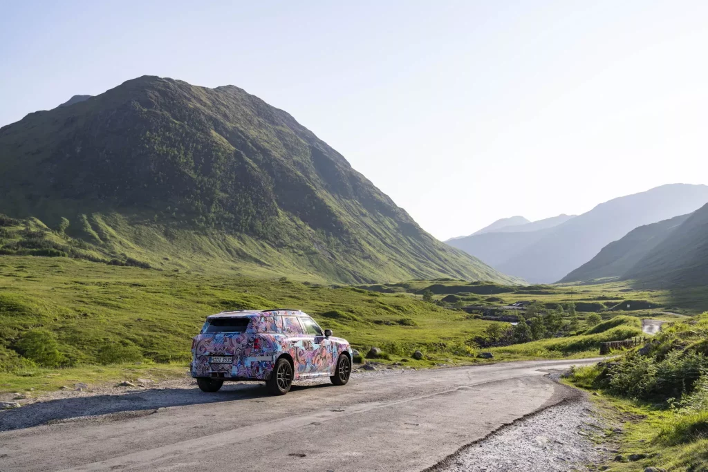 2023 MINI Countryman Teaser Scotish Highlands 1 Motor16