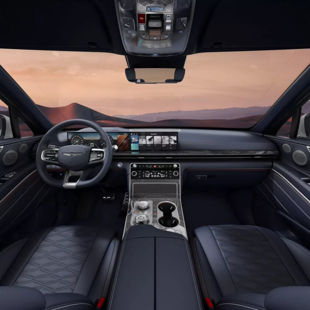 2023 Genesis GV80. Imagen interior.