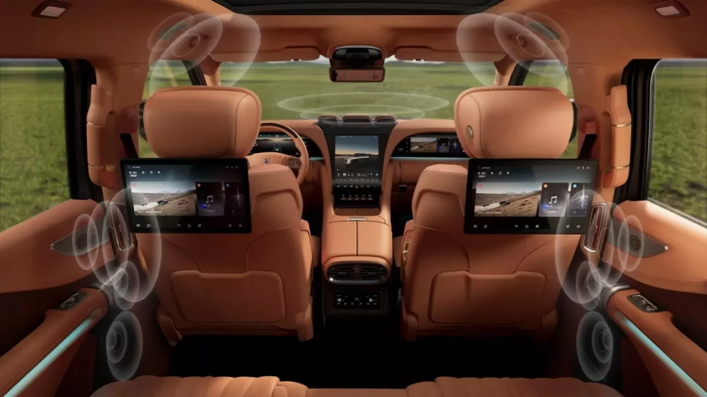 2023 YangWang U8 Premium Edition. Imagen interior.