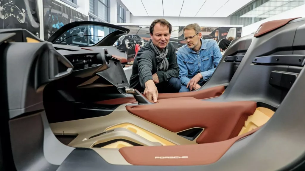 2023 Porsche Mission X Concept. Imagen interior.