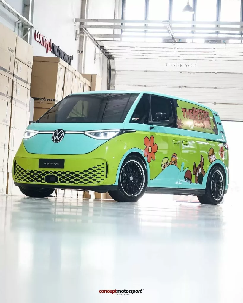 2023 Volkswagen ID.Buzz Scooby-Doo. Imagen delantera.