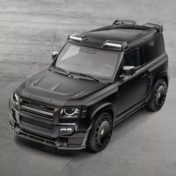 2023 mansory land rover defender black edition 19 Motor16