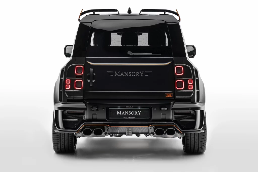 2023 mansory land rover defender black edition 5 Motor16