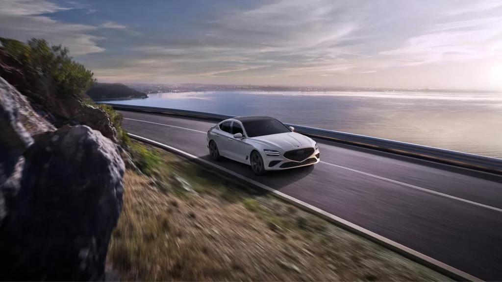 2024 Genesis G70 USA. Imagen movimiento.