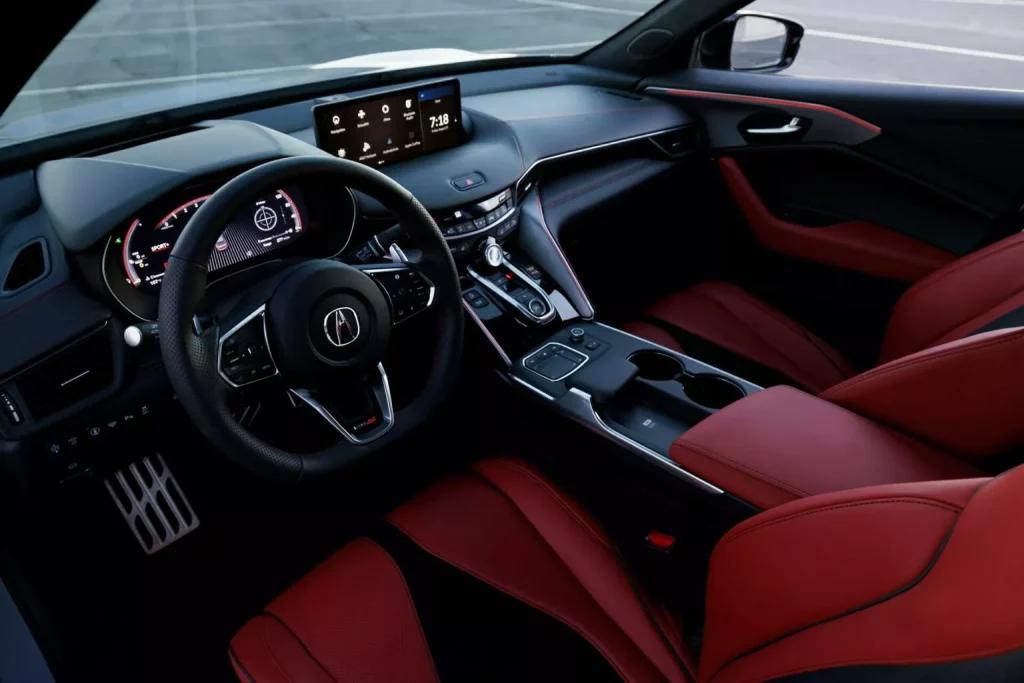 2023 Acura TLX. Imagen interior.