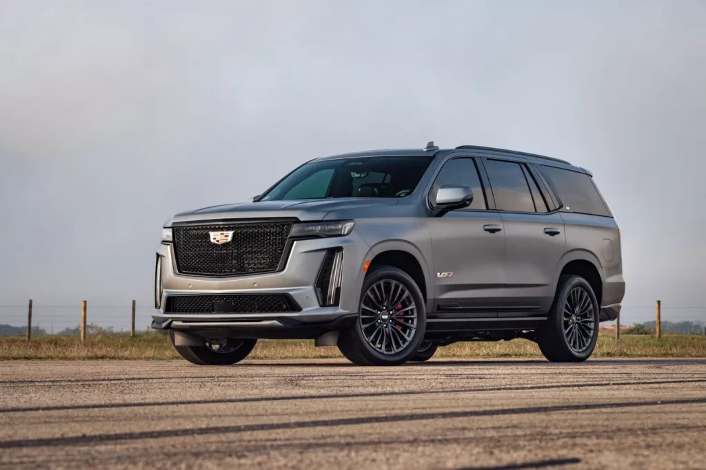 2023 Cadillac Escalade V Hennessey. Imagen delantera.