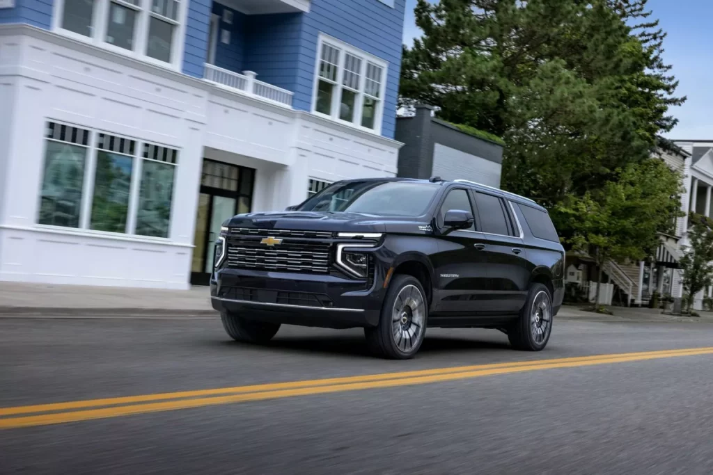 2023 Chevrolet Tahoe y Suburban. Imagen movimiento.