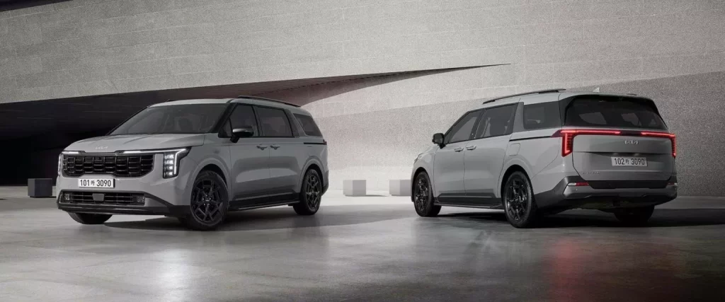 2023 Kia Carnival Corea. Imagen gravity.