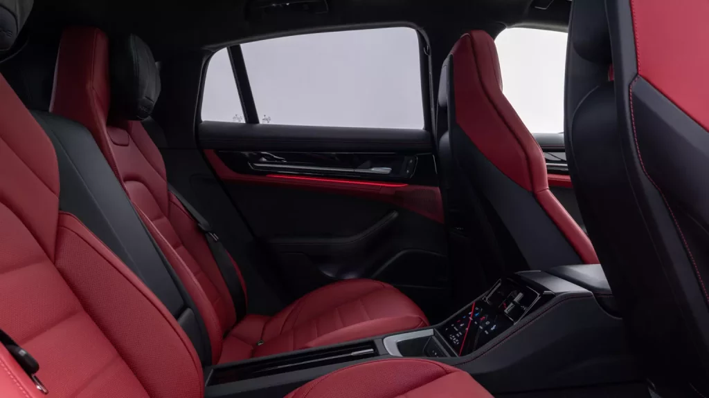 2023 Porsche Panamera interior. Imagen asientos.