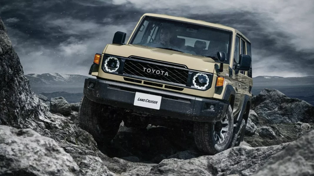 2023 Toyota Land Cruiser 70. Imagen portada.