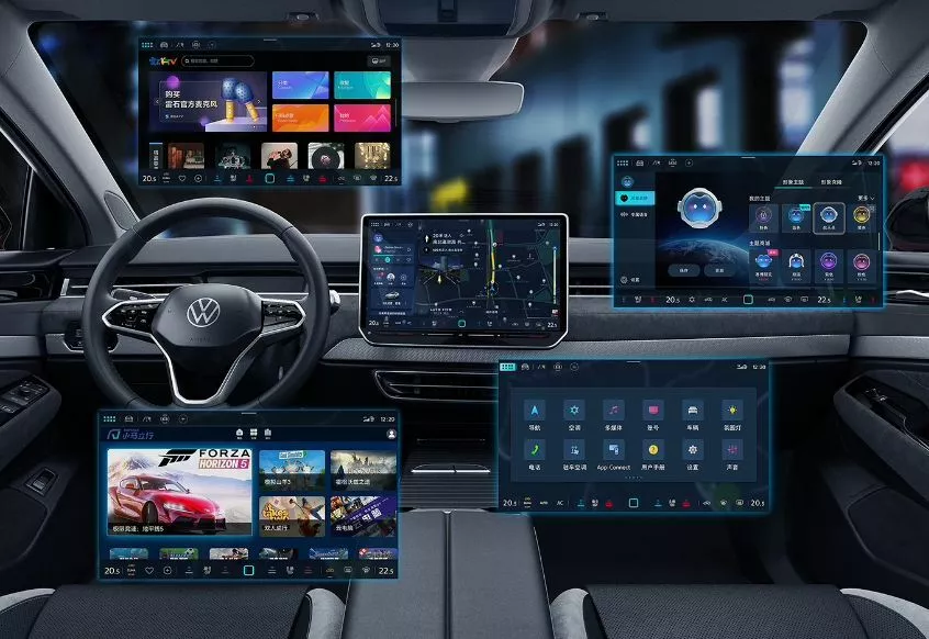 2023 Volkswagen ID.7 Vizzion. Imagen interior.