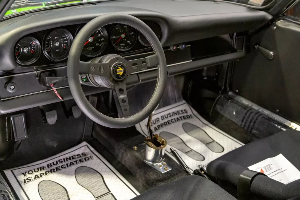 1977 Porsche 911 RSR Design Velke. Imagen interior.