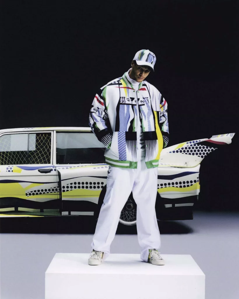 2023 BMW Puma Roy Lichtenstein Art Car. Imagen bomber.