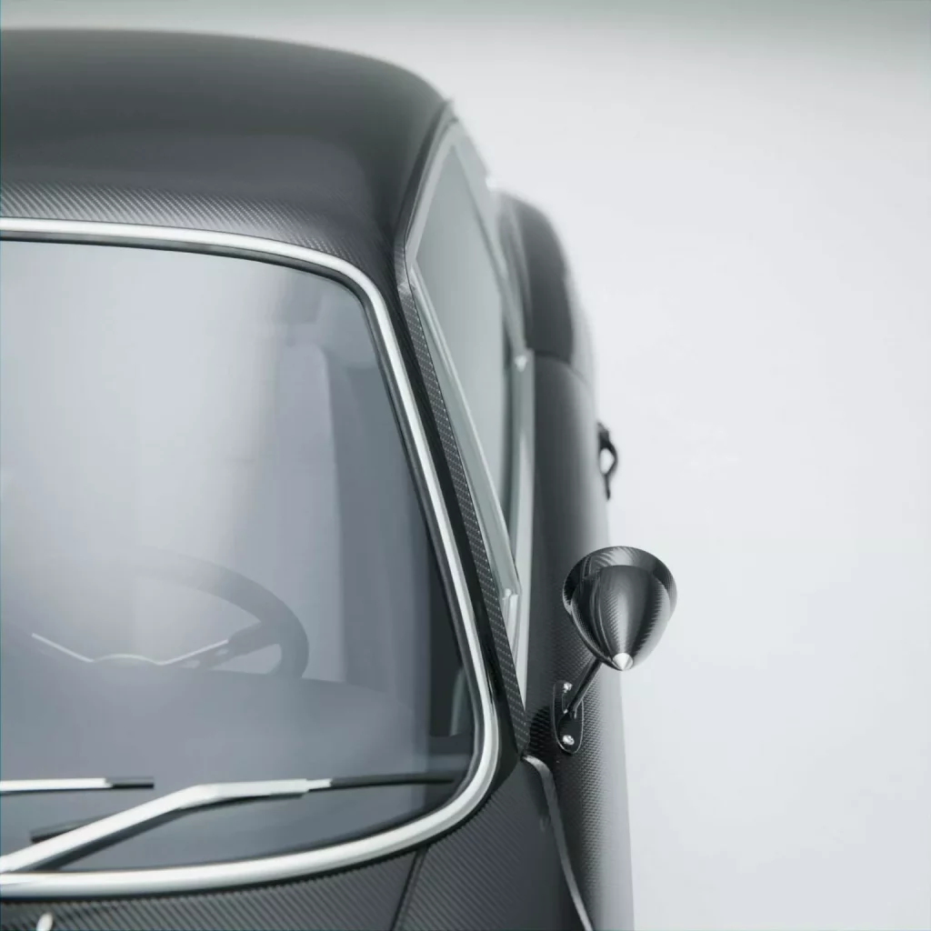 2023 Porsche 912 KAMManufaktur carbono. Imagen detalle.