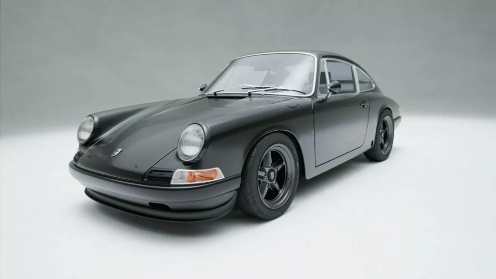 2023 Porsche 912 KAMManufaktur carbono. Imagen delantera.