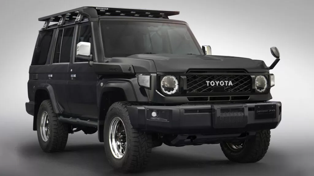 2023 Toyota Land Cruiser 70 Tokio. Imagen delantera.