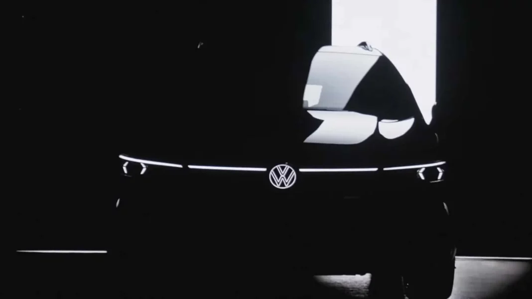 2024 Volkswagen Golf Teaser. Imagen portada.