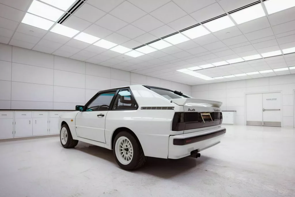 1984 Audi Sport Quattro RM Sotheby's. Imagen trasera.