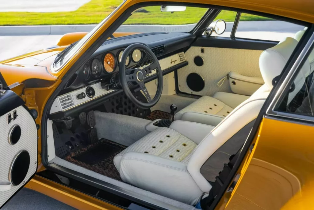 1991 Singer Porsche 911 Namibia. Imagen interior.