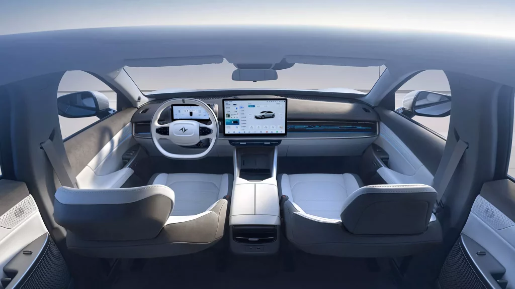 2024 Dongfeng eπ 007. Imagen interior.