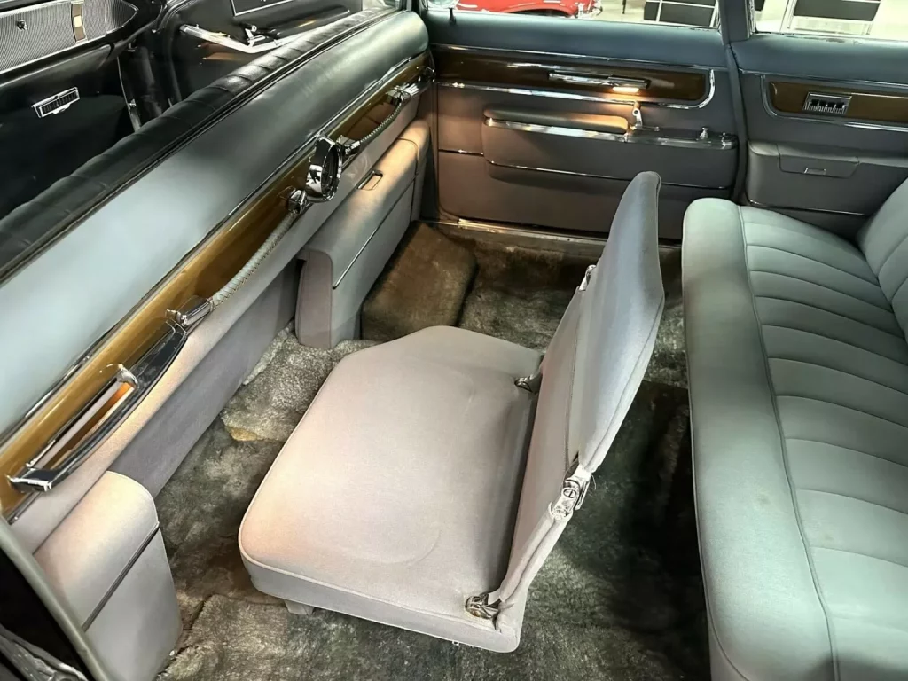 1964 Chrysler Imperial Crown Ghia. Presidente. Imagen interior.