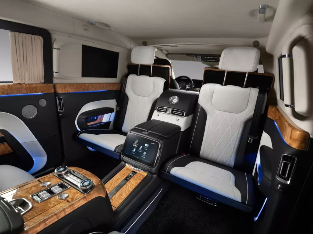 2024 Aurus Senat L700 Limousine. Imagen interior.