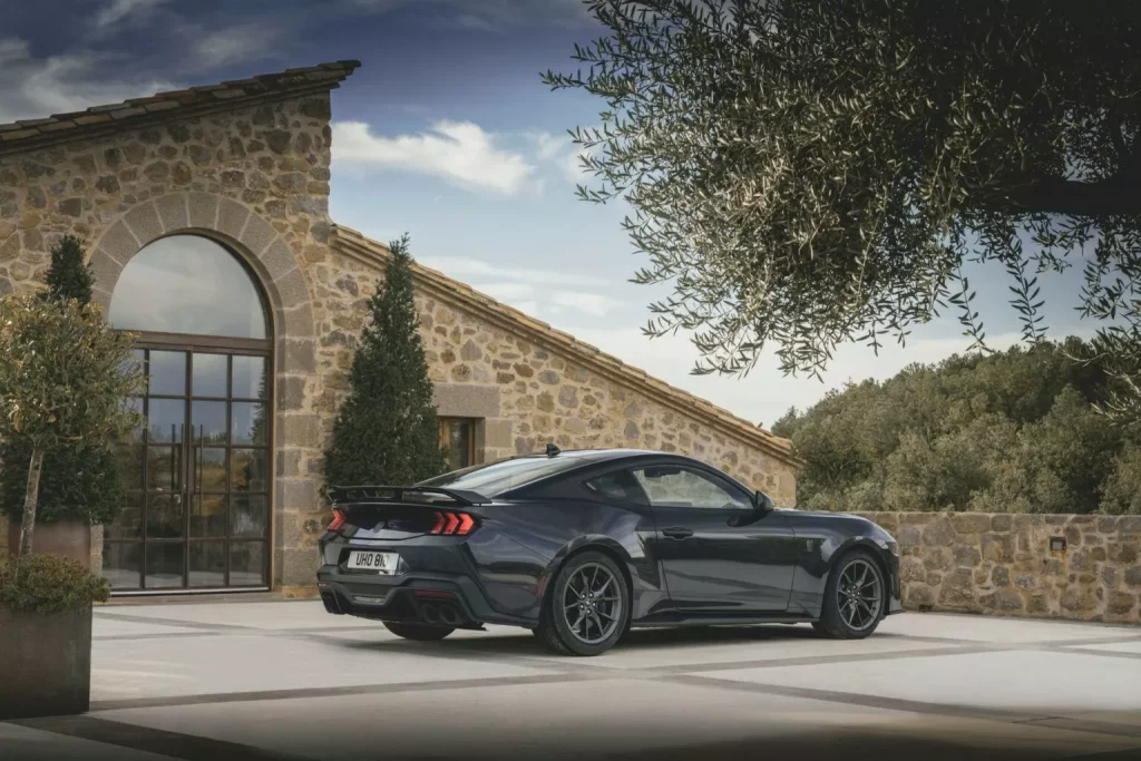 2024 Ford Mustang España. Imagen trasera.