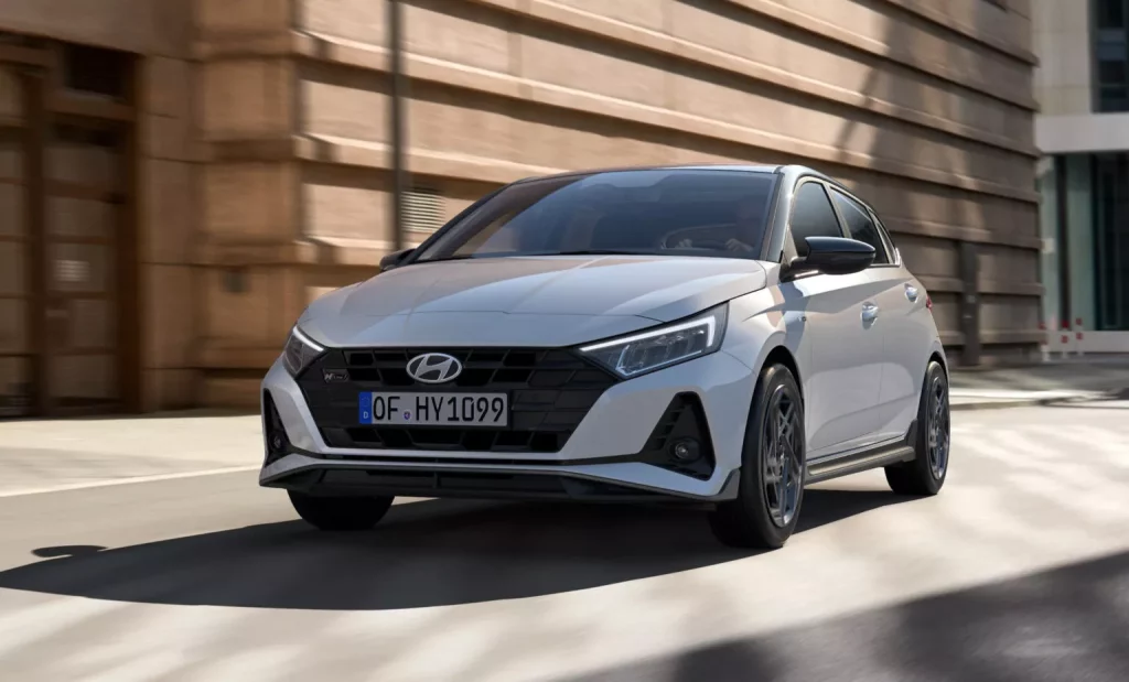 2024 Hyundai i20 N Line. Imagen delantera.