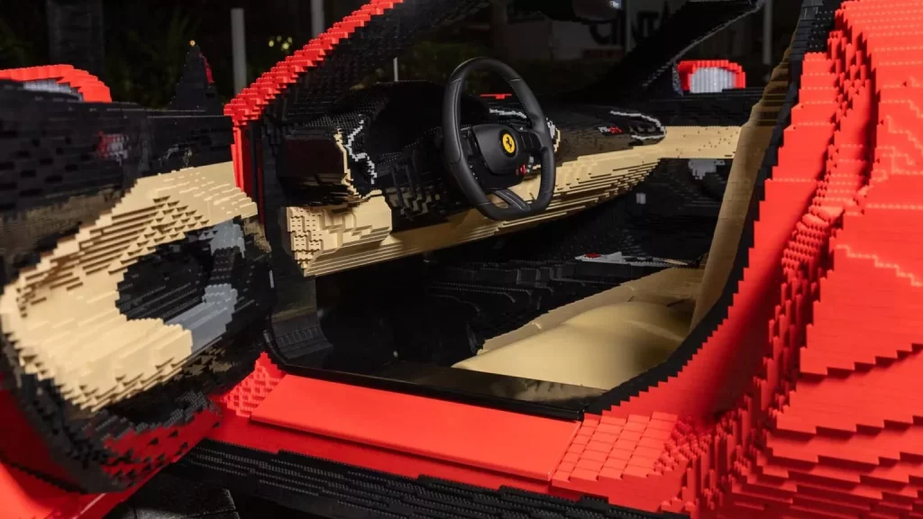 2024 Lego Ferrari 296 GTS 4 Motor16