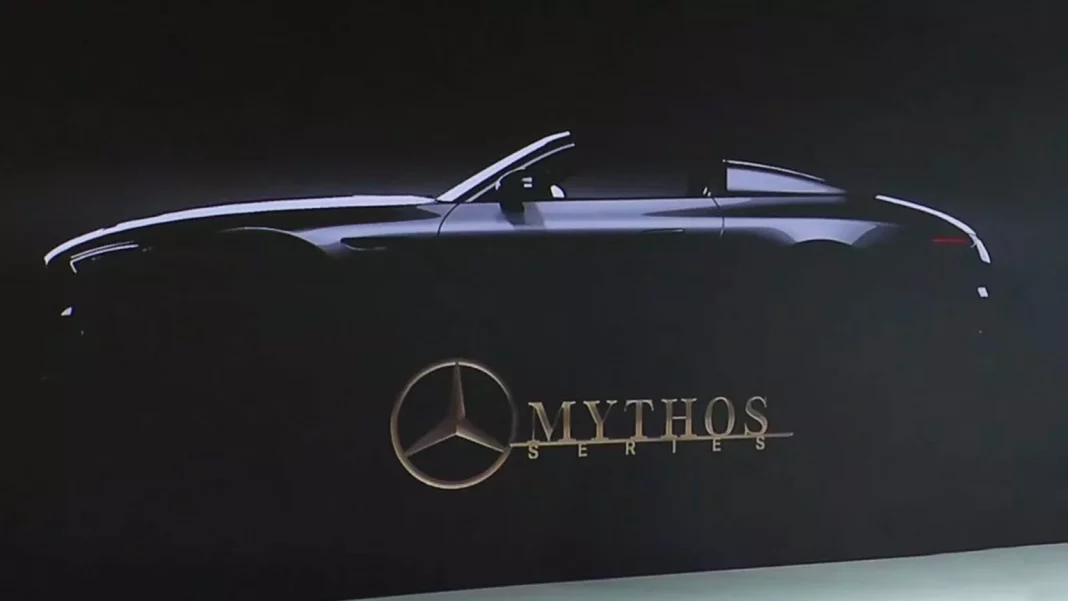 2024 Mercedes-Benz Mythos. Imagen Teaser Portada.
