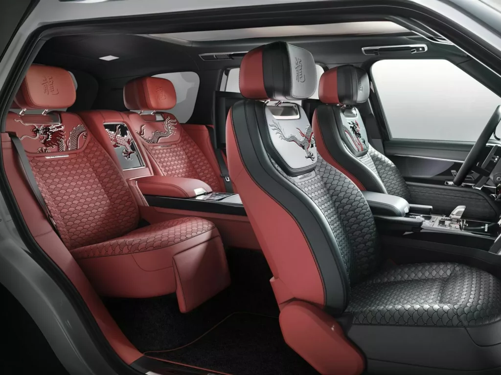 2024 Range Rover The Dragon Edition Overfinch. Imagen interior.