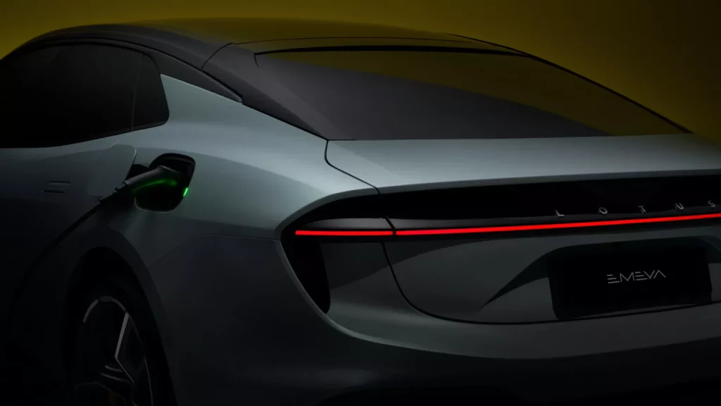 2024 Lotus Emeya Precios. Imagen detalle.