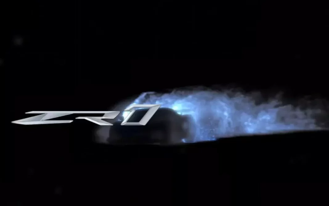 2024 Chevrolet Corvette ZR1. Teaser. Imagen portada.