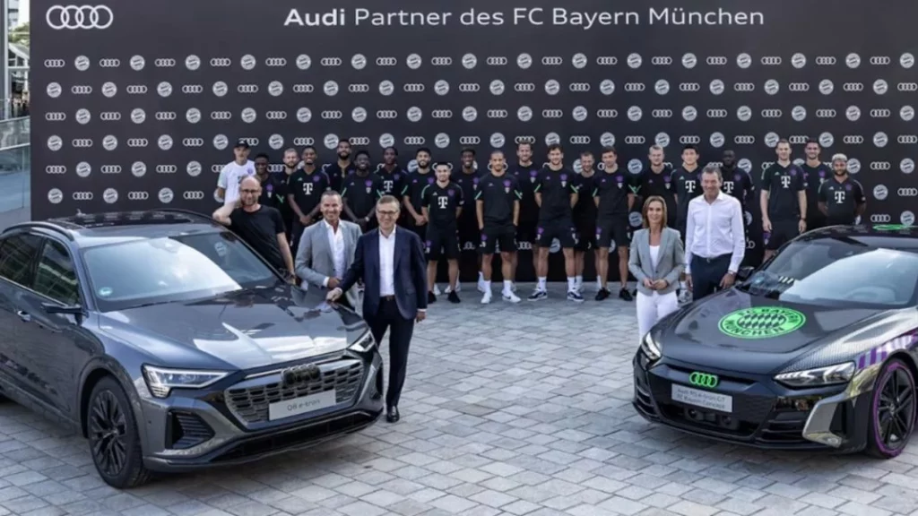 ¿Qué coches le entregó Audi a los jugadores del Bayern?